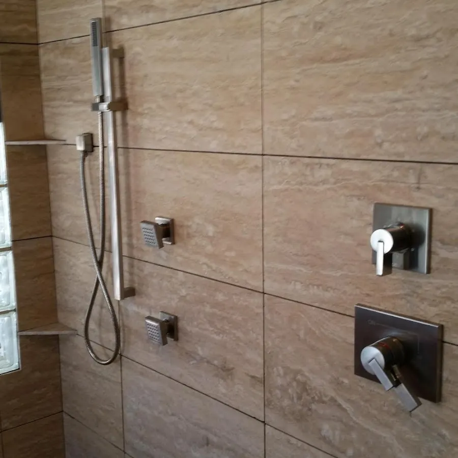 Shower fixture installation for Gas Line Repair in South Portland